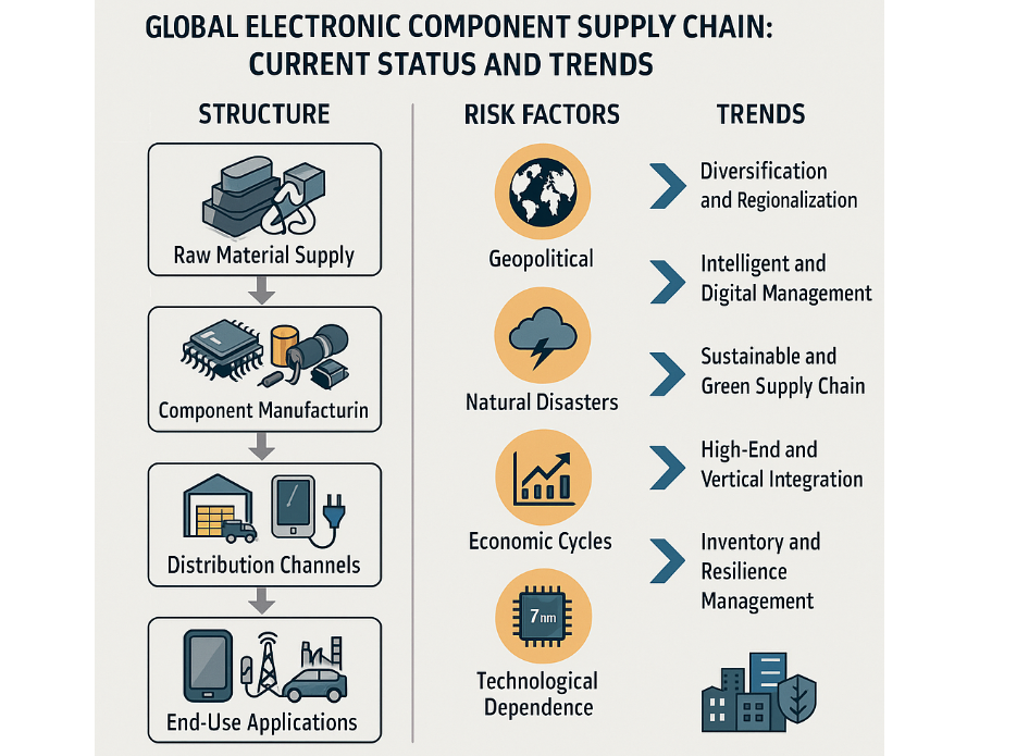 全球电子元器件供应链的现状与发展趋势